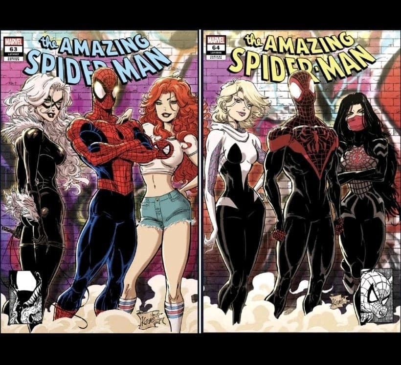 Amazing Spider-Man Kaare Andrews cover detail
