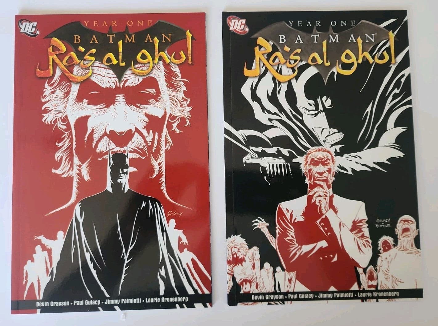 Year One Batman: Ra's Al Ghul interior spread